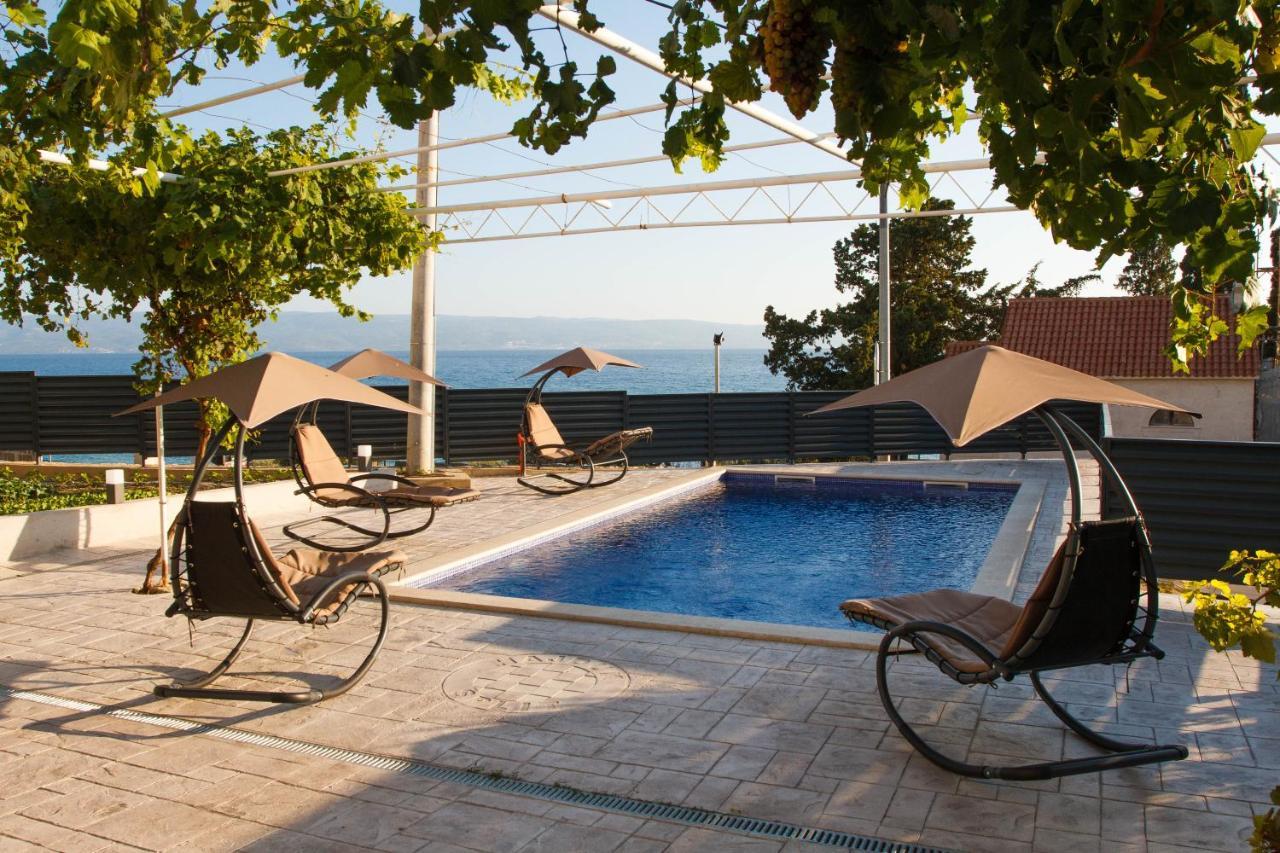 Unforgettable Sea View Apartments Bakota Podstrana Exteriör bild