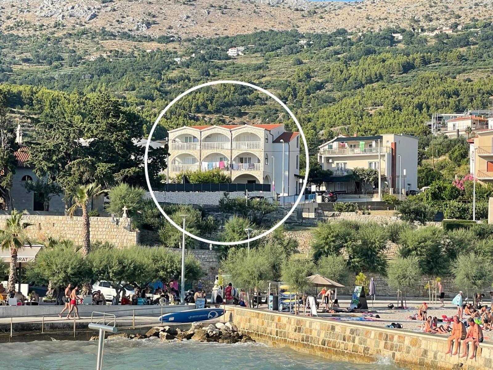 Unforgettable Sea View Apartments Bakota Podstrana Exteriör bild
